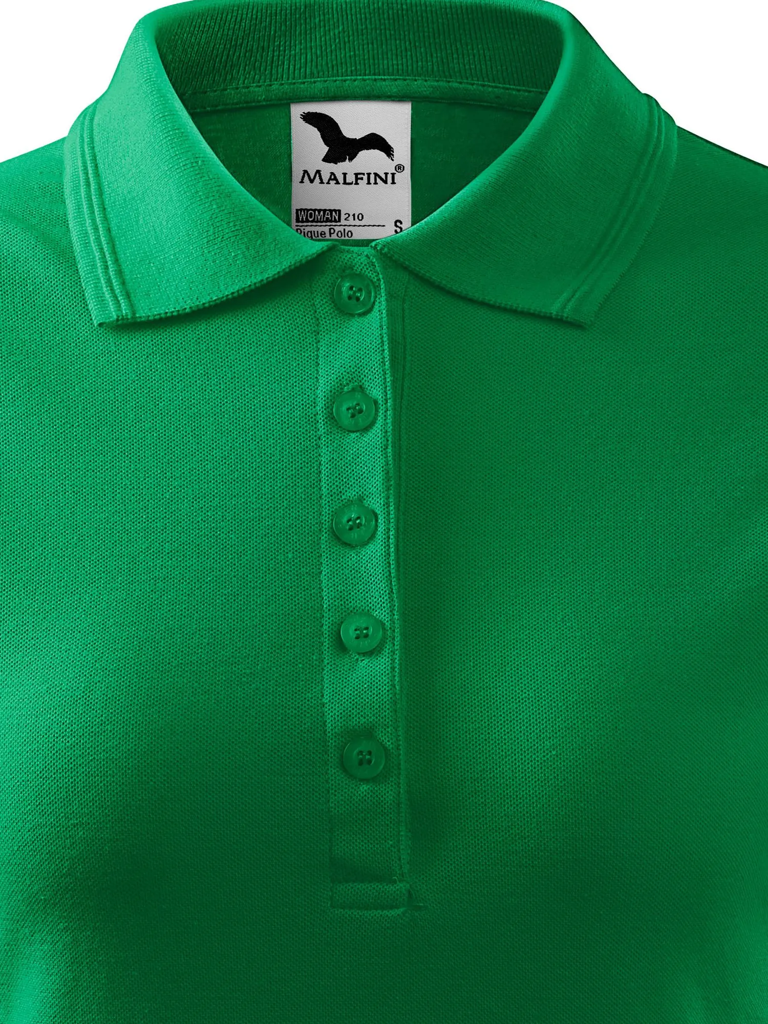 Polo elegante para mujer - cierre de 5 botones