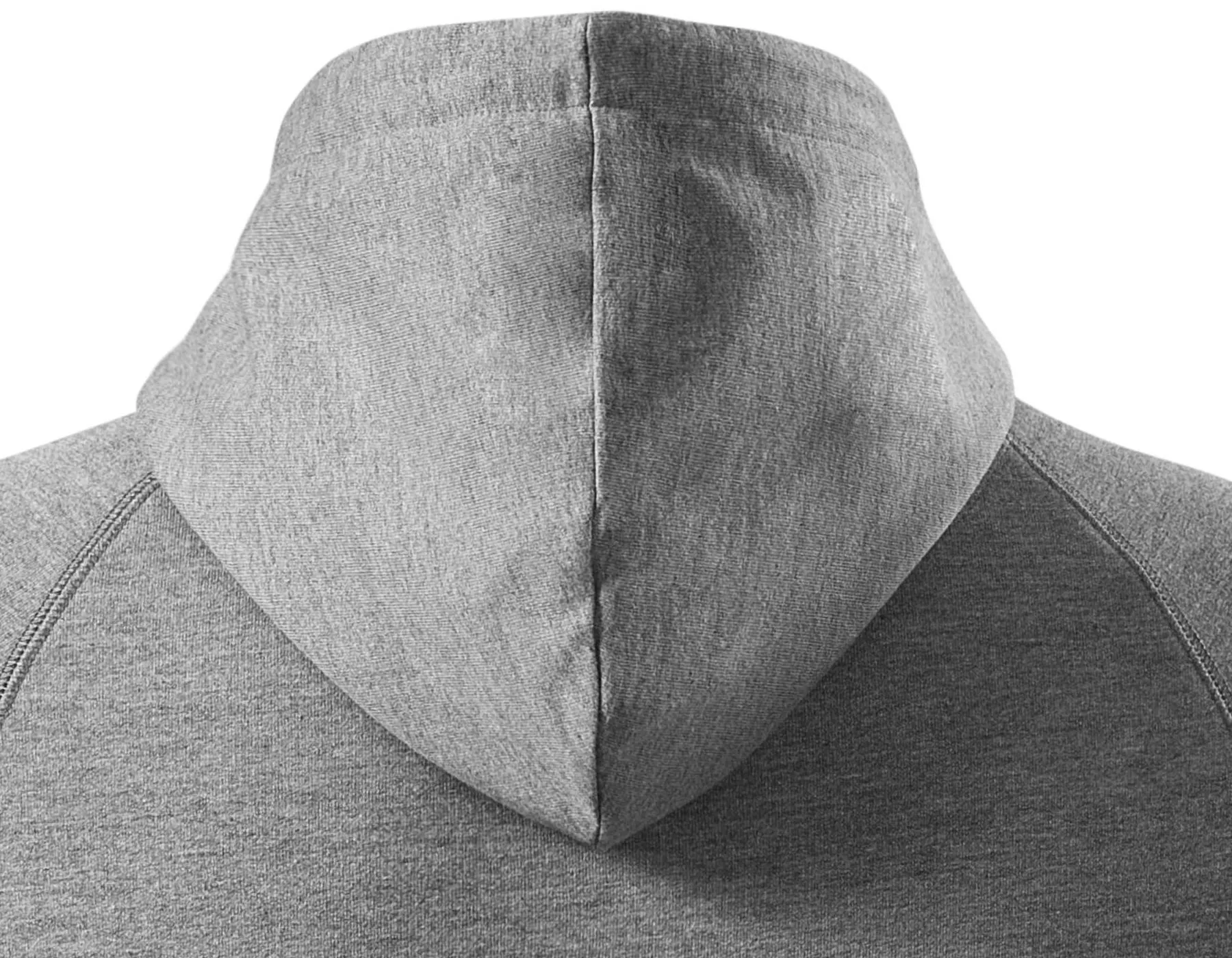 Sudadera de hombre con capucha en contraste - Capucha con cordones