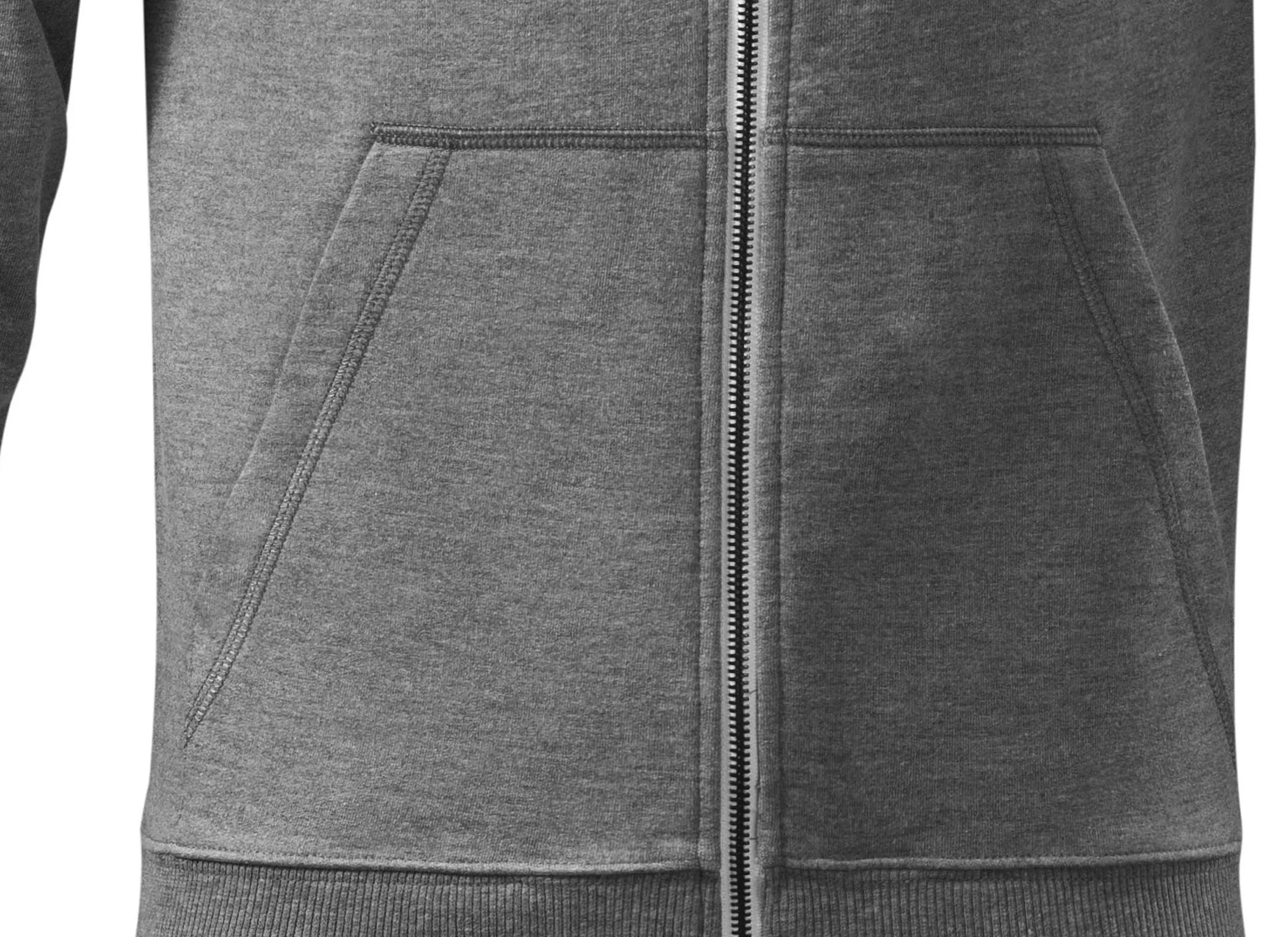 Sudadera de hombre con capucha en contraste - bolsillos estilo canguro