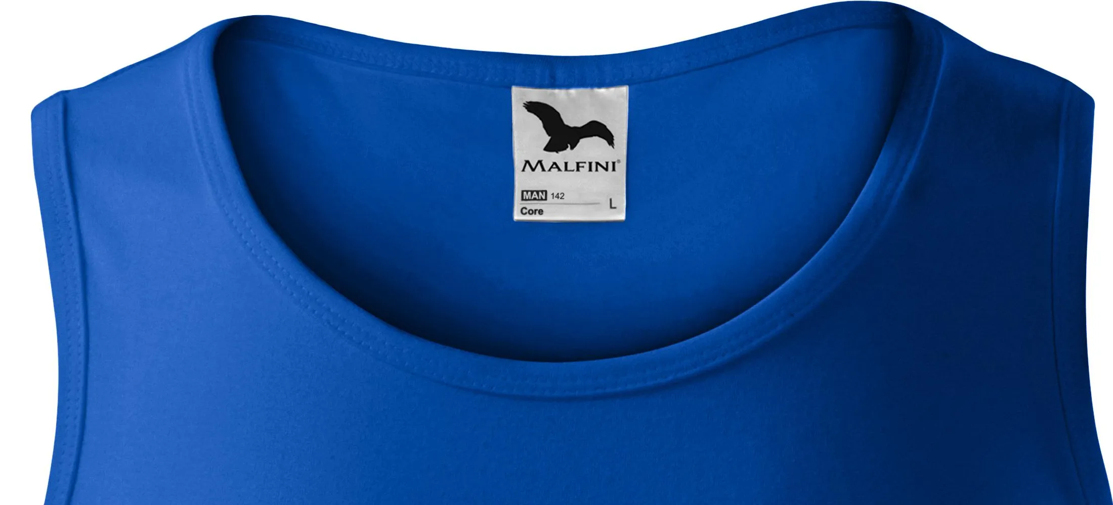 Camiseta sin mangas para hombre - Escote redondo clásico