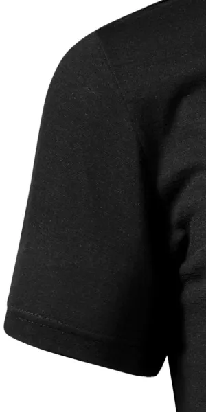 Camiseta de hombre de lana merino - Mangas cortas clásicas