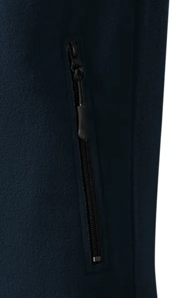 Chaleco polar en contraste - Prácticos bolsillos con cremallera.