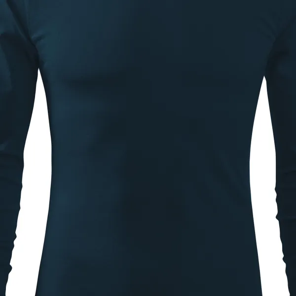 Camiseta de manga larga para hombre - Corte ligeramente ajustado
