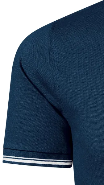 Polo de hombre en contraste - Mangas cortas clásicas