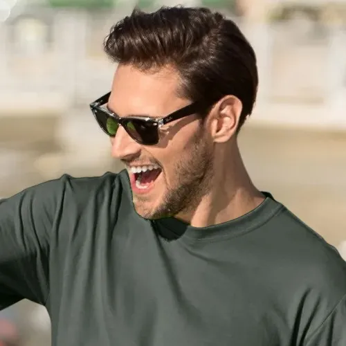 Camiseta clásica para hombre - Escote redondo clásico