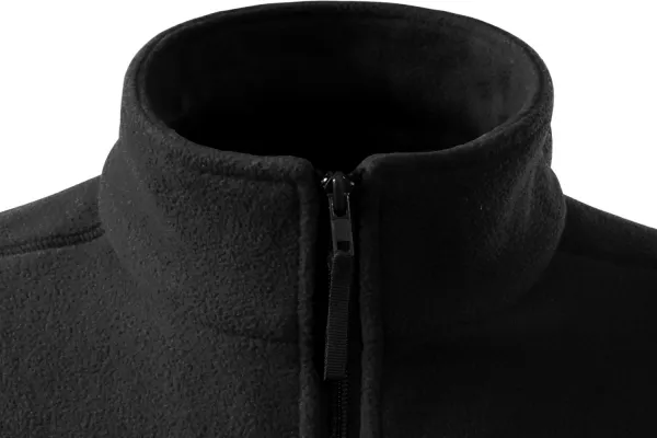 Chaleco polar clásico - Cierre de cremallera hasta la barbilla.