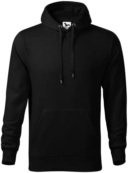 Sudadera de hombre con capucha sin cremallera - Ajuste holgado con costuras laterales.