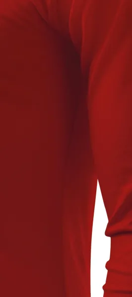 Camiseta de manga larga para hombre - Corte con costuras laterales