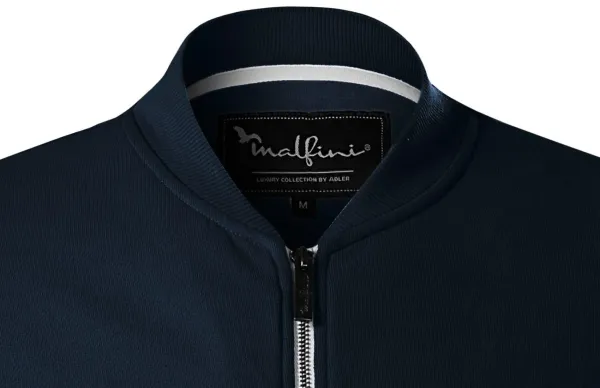 Sudadera de hombre con bolsillos ocultos - Cuello de bombardero