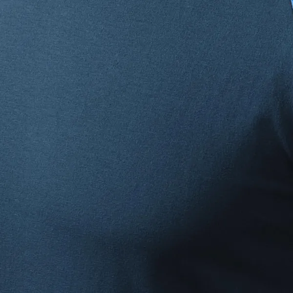 Camiseta de hombre de manga larga en contraste - 100% algodón para máxima comodidad.