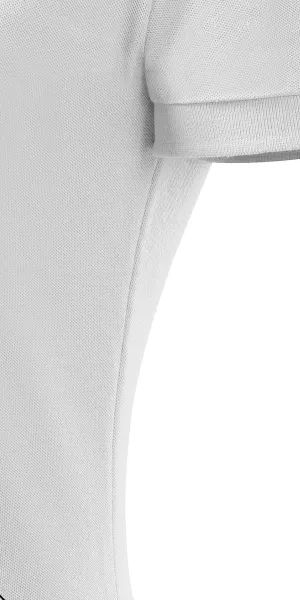 Polo simple para mujer - Corte con costuras laterales