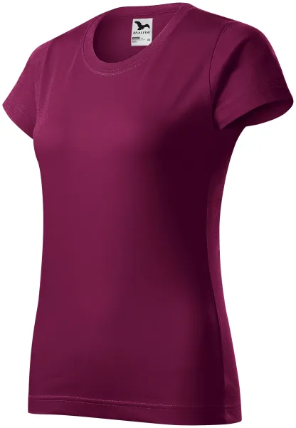 Camiseta simple para mujer - Camiseta de algodón de mujer para todos los días.