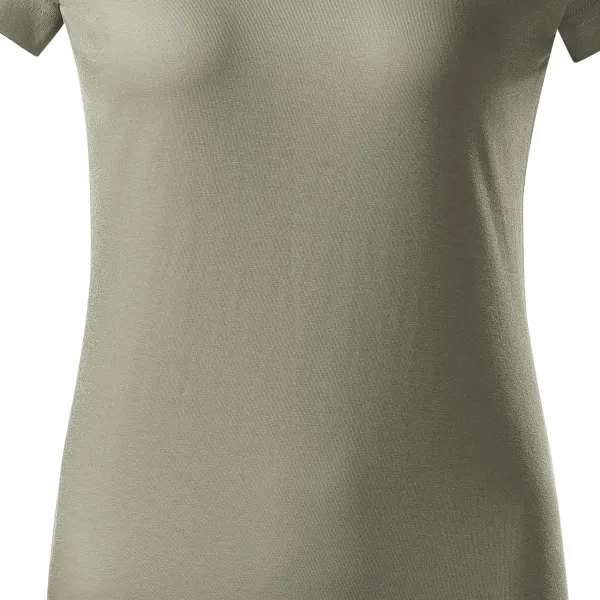 Camiseta simple para mujer - Corte suavemente cónico