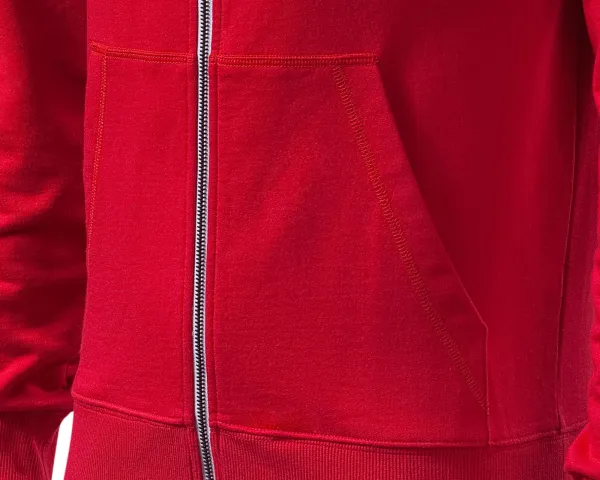 Sudadera de hombre con capucha en contraste - bolsillos estilo canguro