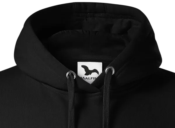 Sudadera de hombre con capucha sin cremallera - Capucha con cordones