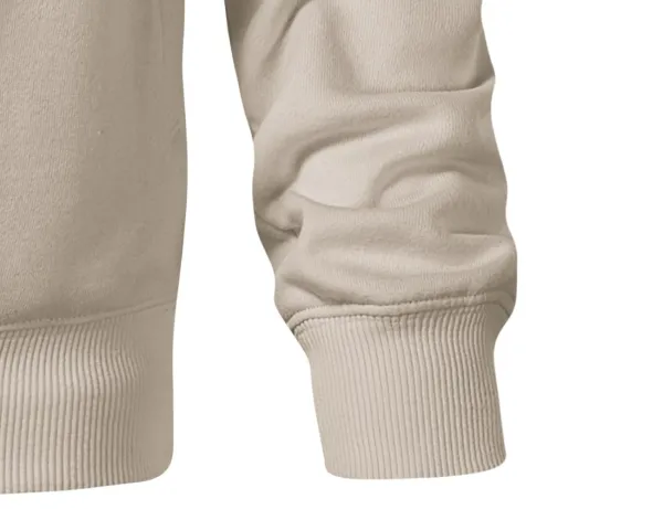 Cómoda sudadera de mujer con capucha. - Mangas largas clásicas