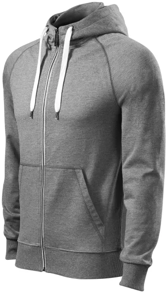 Sudadera de hombre con capucha en contraste - Sudadera con cremallera para hombre
