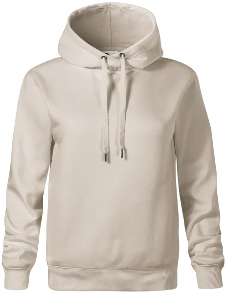 Cómoda sudadera de mujer con capucha. - Sudadera de mujer sin cremallera y con capucha