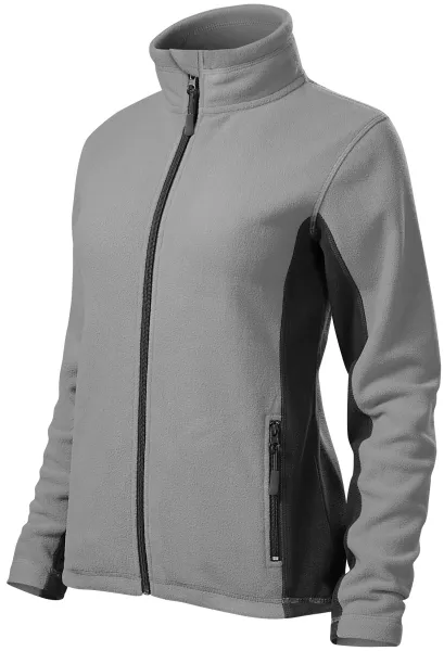 Chaqueta de mujer polar en contraste - Chaqueta polar de mujer con elementos en contraste.
