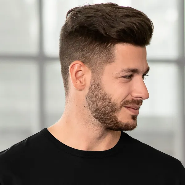 Camiseta de hombre duradera - Escote redondo clásico