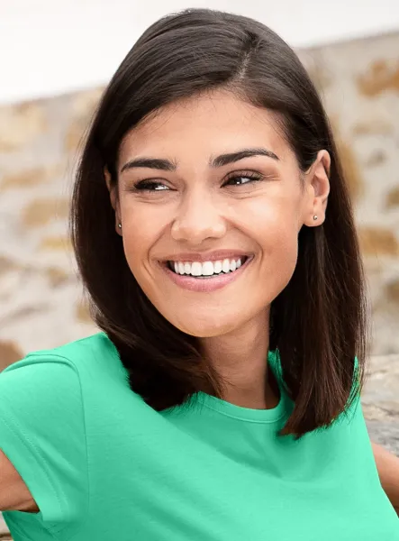 Camiseta de moda para mujer - Escote redondo clásico