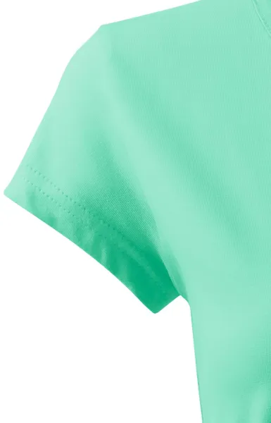 Camiseta de moda para mujer - Mangas muy cortas