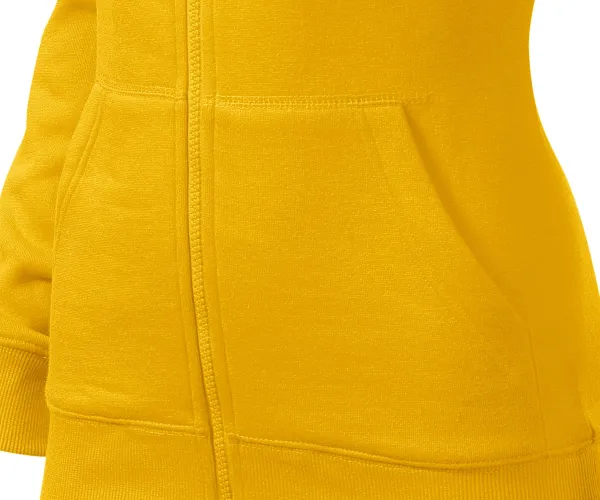 Sudadera de mujer con capucha - bolsillos estilo canguro