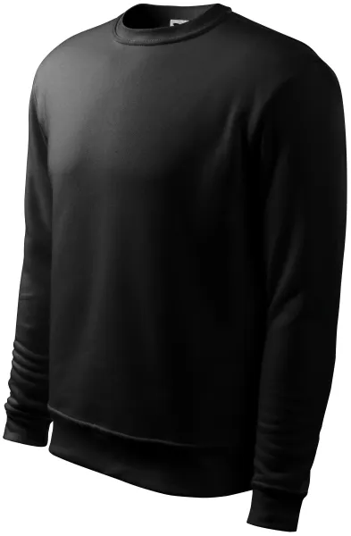 Sudadera para hombre / niño por encima de la cabeza, sin capucha - Sudadera sencilla de hombre sin cremallera y sin capucha.