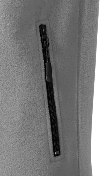 Chaleco polar en contraste - Prácticos bolsillos con cremallera.