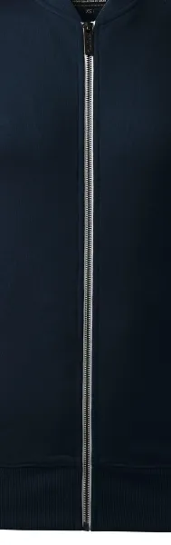 Sudadera de mujer con bolsillos ocultos - Cremallera metálica blanca