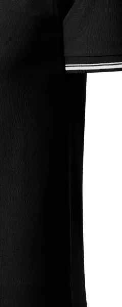 Polo de hombre en contraste - Corte con costuras laterales