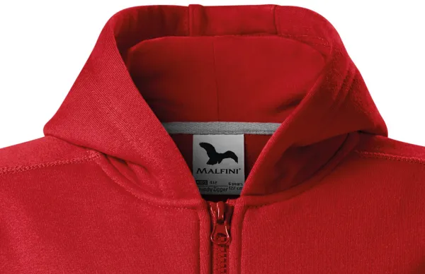 Sudadera infantil con capucha - Capucha con cordones