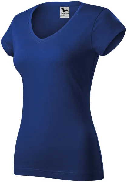 Camiseta ajustada para mujer con escote en V - Camiseta de mujer para uso diario