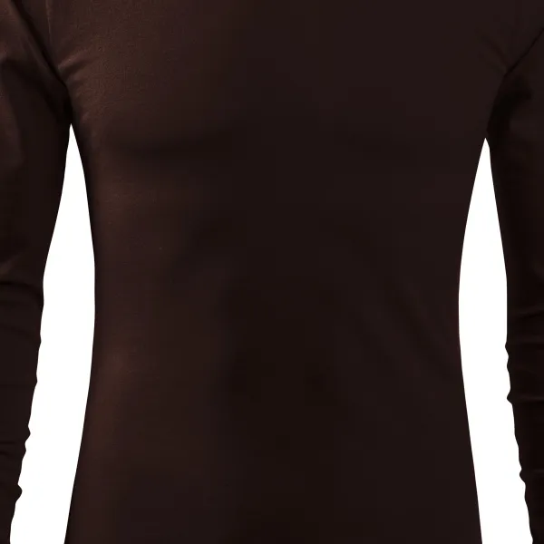 Camiseta de manga larga para hombre - Corte ligeramente ajustado