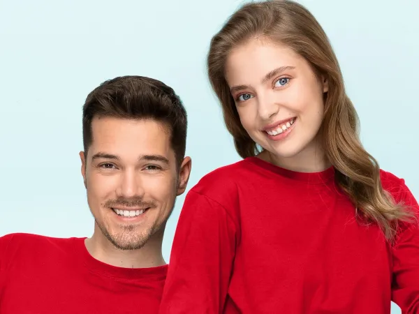 Camiseta ligera de manga larga - Escote redondo clásico