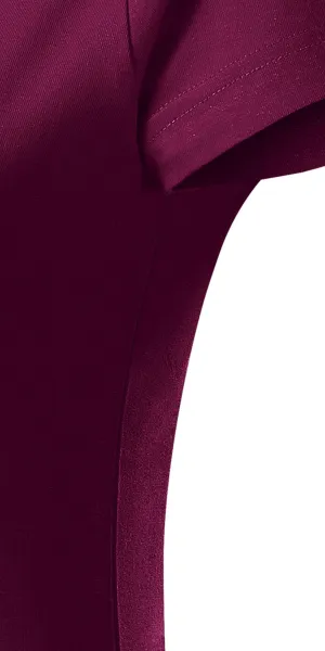 Camiseta simple para mujer - Corte con costuras laterales