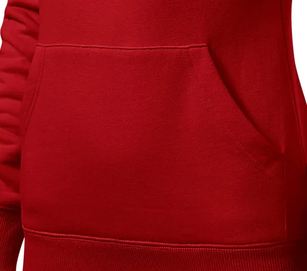Sudadera de mujer con capucha sin cremallera - Bolsa estilo canguro