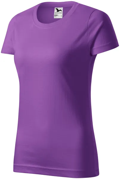 Camiseta simple para mujer - Camiseta de algodón de mujer para todos los días.
