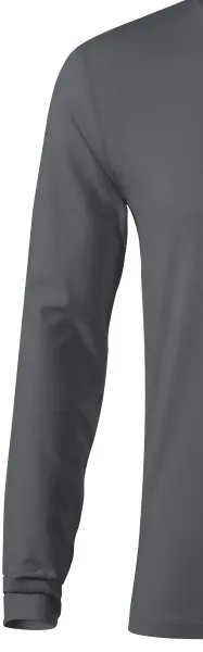 Camiseta de hombre ajustada con mangas largas. - Mangas largas clásicas