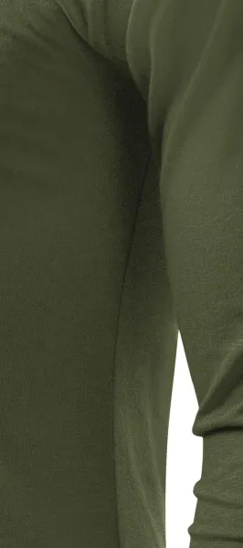 Camiseta de manga larga para hombre - Corte con costuras laterales