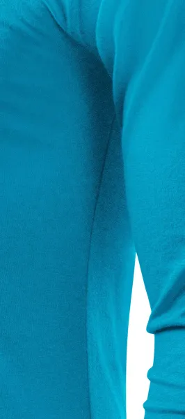 Camiseta de manga larga para hombre - Corte con costuras laterales