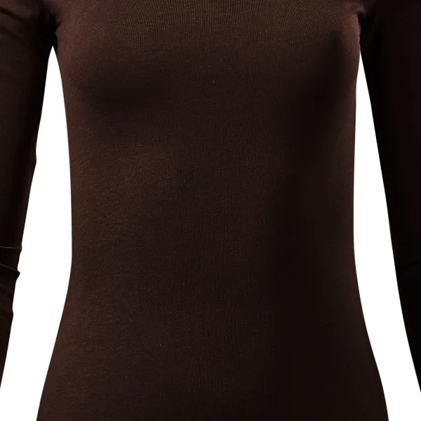 Camiseta de mujer de manga larga. - Corte ligeramente ajustado