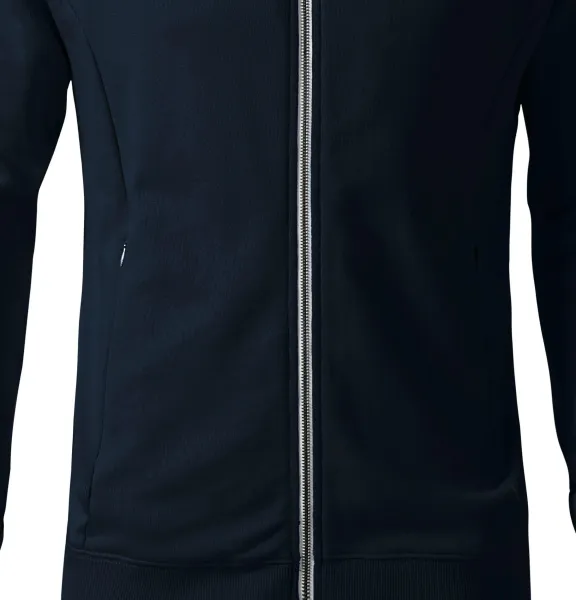 Sudadera de hombre con bolsillos ocultos - Ajuste holgado con costuras laterales.