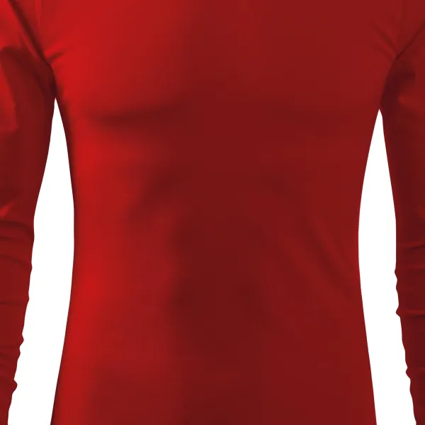 Camiseta de manga larga para hombre - Corte ligeramente ajustado