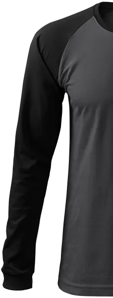 Camiseta de hombre de manga larga en contraste - Mangas largas raglán