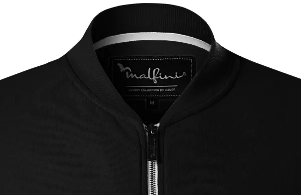 Sudadera de hombre con bolsillos ocultos - Cuello de bombardero