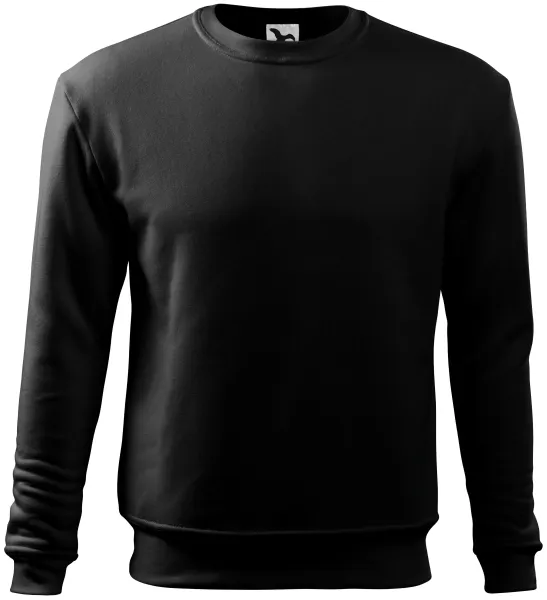 Sudadera para hombre / niño por encima de la cabeza, sin capucha - Ajuste holgado con costuras laterales.