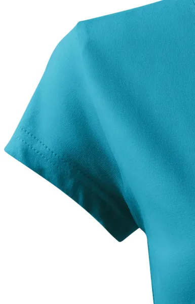 Camiseta de moda para mujer - Mangas muy cortas