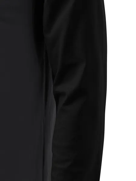 Camiseta de hombre de manga larga en contraste - Corte con costuras laterales