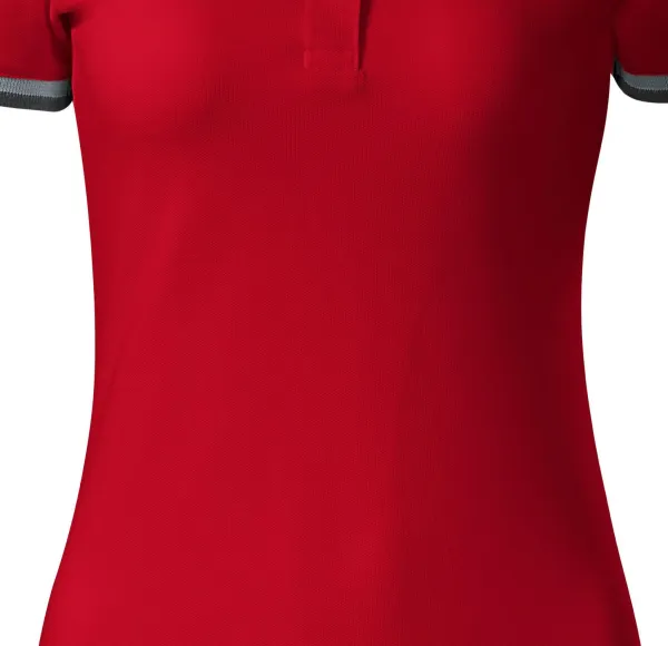 Vestido de mujer con cuello levantado - Corte suavemente cónico
